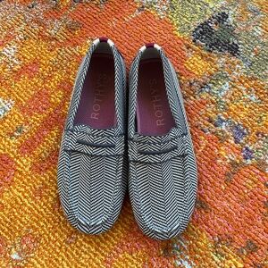 Rothy’s Driver in Iron Herringbone